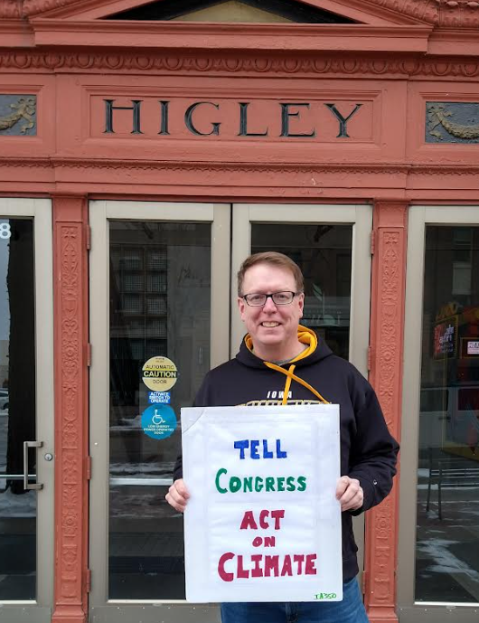 Retired State Senator Rob Hogg, Iowa